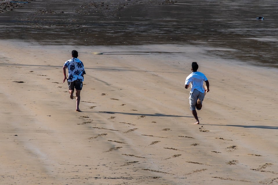 海を走る男たち
